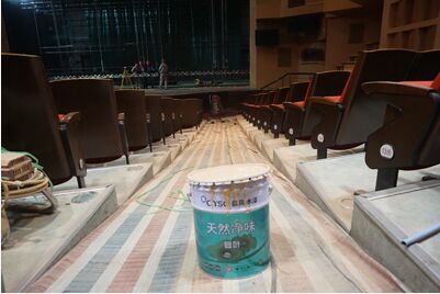 晨阳水漆刷新中国儿童艺术剧院
