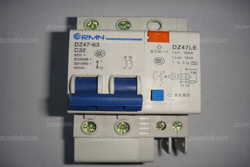 漏电断路器工作原理及安装图解