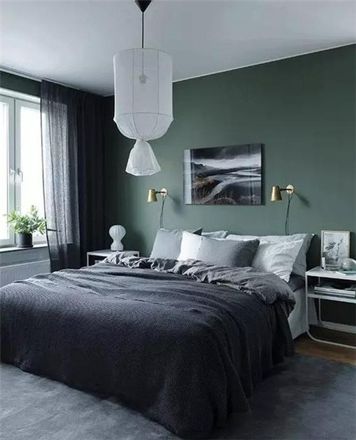 灰绿，最适合大面积上墙的艺术涂料颜色