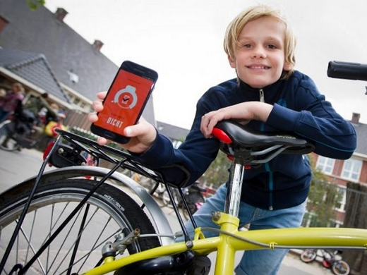 制服重度依赖症患者 芬兰小兰兰推出连手机网络都能锁死的自行车锁