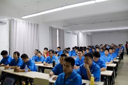 品质丨太阳雨空气能顺德基地组织生产系统质量管理培训