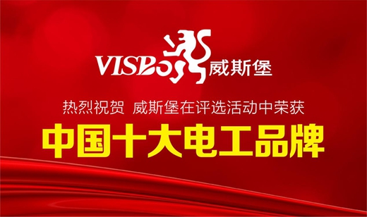 威斯堡电气软硬兼并 荣获“中国十大电工品牌”