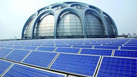 上海首座分布式太阳能电站年发电485万度 节煤1600吨