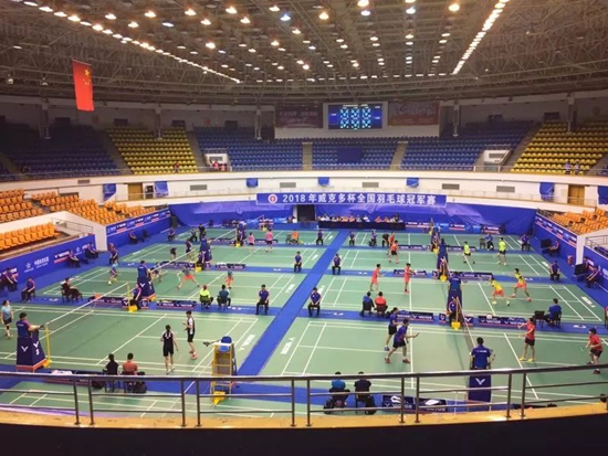 2018全国羽毛球冠军赛红日厨卫广东队获混合团体季军