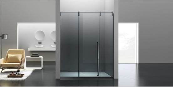 淋浴房十大品牌德立以极简主义设计理念赋予欧灰玻璃深刻内涵
