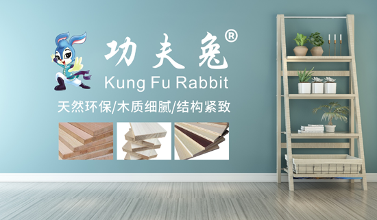中国十大品牌“常驻嘉宾” 功夫兔板材带来质感生活