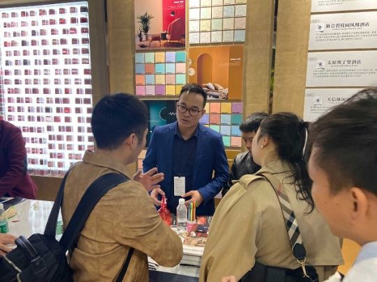 参展2019广州设计周，卡百利艺术涂料不断提高品牌影响力