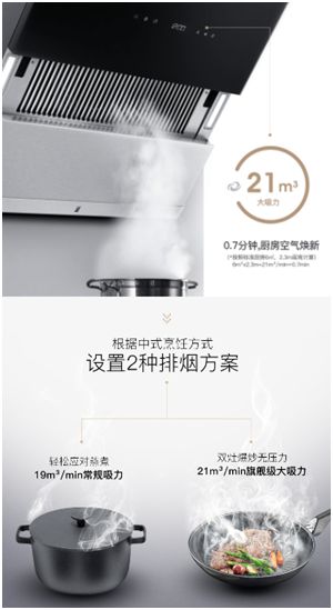 十大品牌|综合性能非常优越，华帝天镜系列油烟机i11091