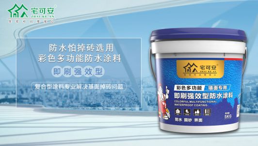 宅可安即刷强效多功能防水涂料是什么？