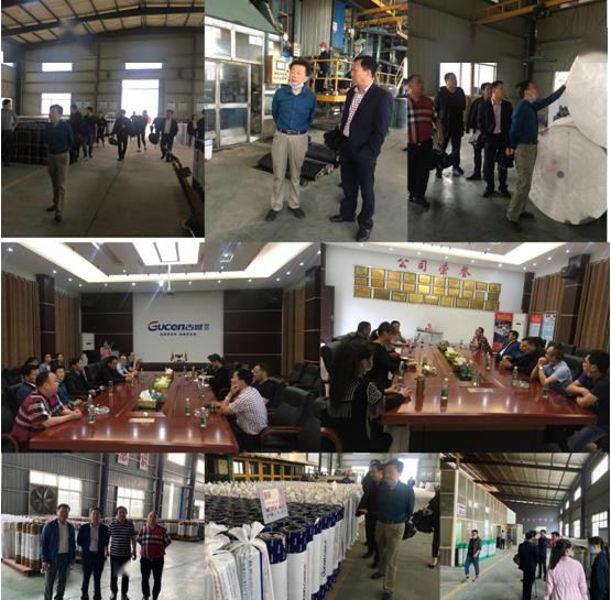 湖北省建筑防水协会组团走访荆州、公安防水企业