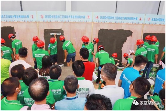 中国亿固岩板铺贴大赛 大国工匠促进行业发展
