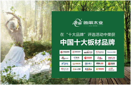 实至名归 鲁丽木业荣获“中国十大品牌”称号