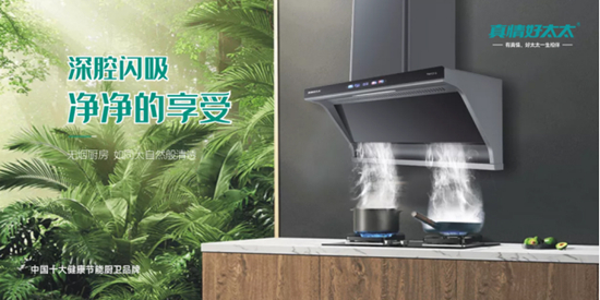 品牌力量！真情好太太斩获“中国十大健康节能厨卫品牌”荣誉