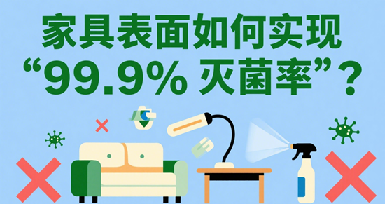抗菌材料爆发：家具表面如何实现“99.9%灭菌率”？