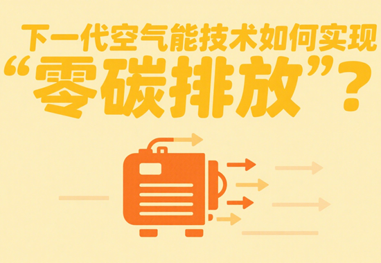 CO₂冷媒革命：下一代空气能技术如何实现“零碳排放”？
