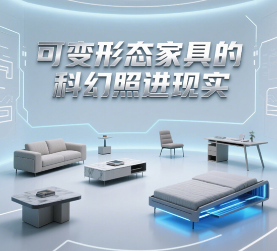 柔性屏家居：可变形态家具的科幻照进现实