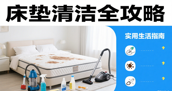 床垫清洁全攻略：保持床垫干净卫生