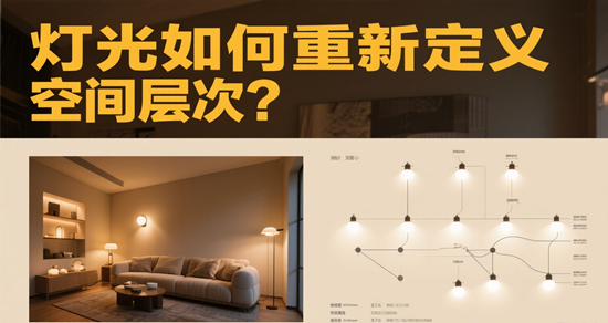 无主灯设计普及：灯光如何重新定义空间层次？