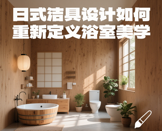 极简隐形排水：日式洁具设计如何重新定义浴室美学