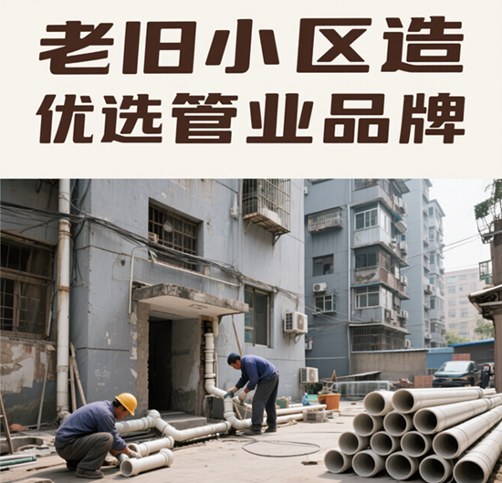 老旧小区改造优选管业品牌：抗震防爆解决方案