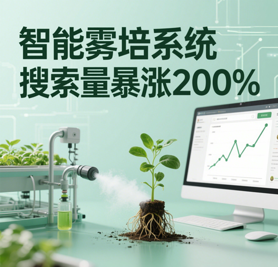 2025夏季家居爆款：智能雾培系统搜索量暴涨200%