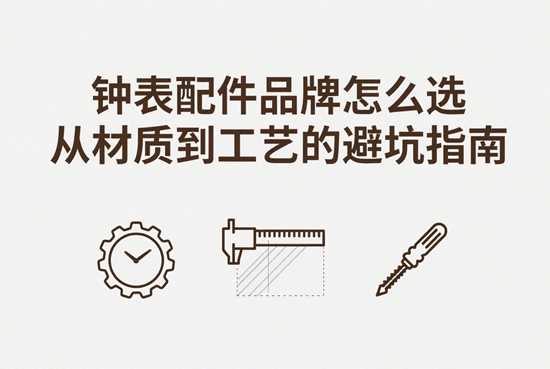 钟表配件品牌怎么选？从材质到工艺的避坑指南