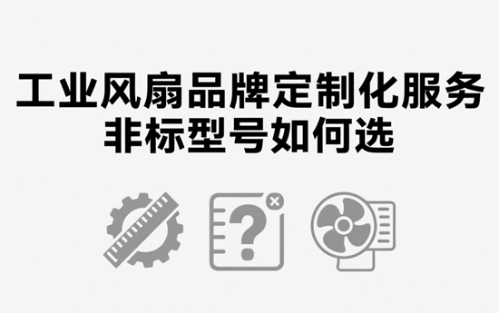 工业风扇品牌定制化服务：非标型号如何选？