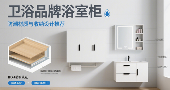 卫浴品牌浴室柜：防潮材质与收纳设计推荐
