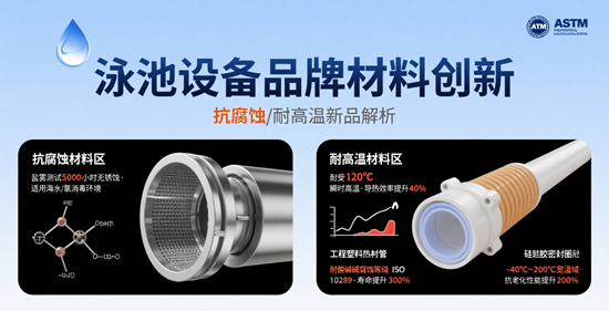 泳池设备品牌材料创新:抗腐蚀/耐高温新品解析