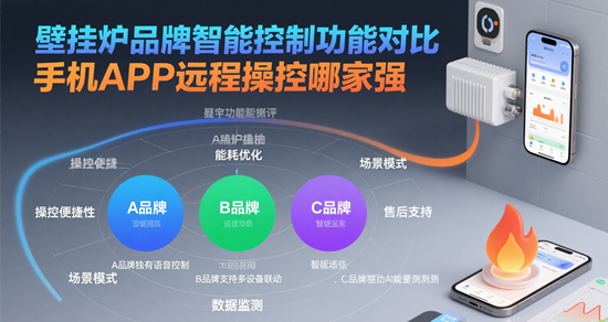 壁挂炉品牌智能控制功能对比：手机APP远程操控哪家强？