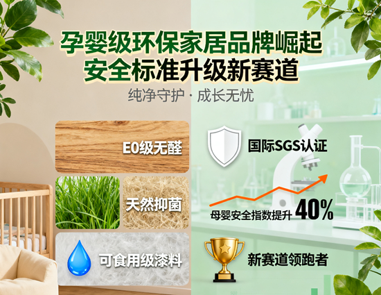 孕婴级环保家居品牌崛起：安全标准升级新赛道