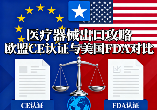 医疗器械出口攻略：欧盟CE认证与美国FDA对比