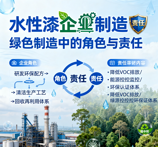 环保先锋：水性漆企业在绿色制造中的角色与责任