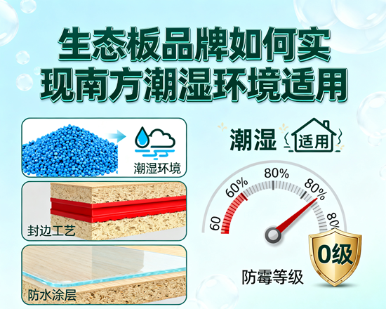 防潮性能提升30%！生态板品牌如何实现南方潮湿环境适用？