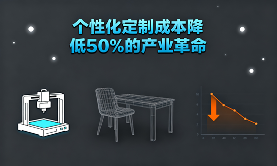 3D打印家具：个性化定制成本降低50%的产业革命