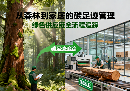 绿色供应链：从森林到家居的碳足迹管理