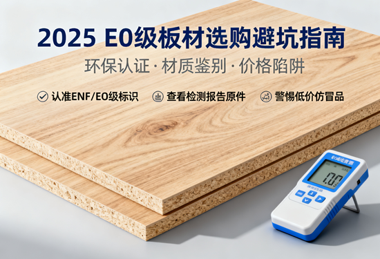 环保装修必看：2025年E0级板材选购避坑指南