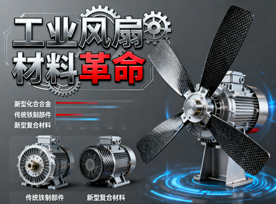 工业风扇材料革命:航空铝材与防腐涂层如何重塑制造未来?