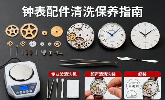 钟表配件清洗保养指南：品牌专用工具必要性分析