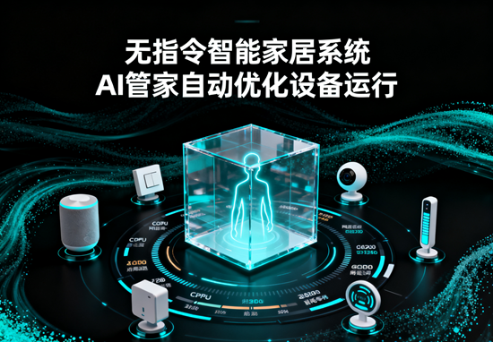 无指令智能家居系统：AI管家自动优化设备运行