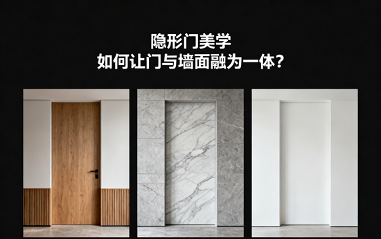 隐形门美学：如何让门与墙面融为一体？