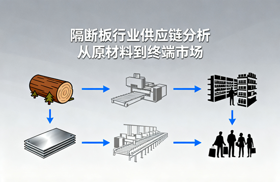 隔断板行业供应链分析：从原材料到终端市场