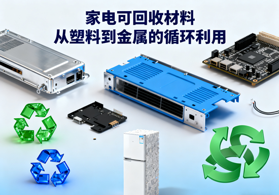 家电可回收材料：从塑料到金属的循环利用