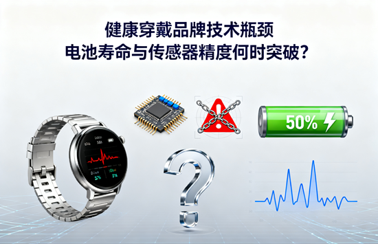 健康穿戴品牌技术瓶颈：电池寿命与传感器精度何时突破？
