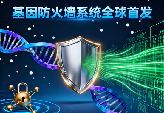 基因防火墙系统全球首发:基因编辑非法序列阻断率<0.0001%