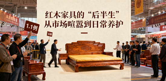 红木家具的“后半生”：从市场喧嚣到日常养护